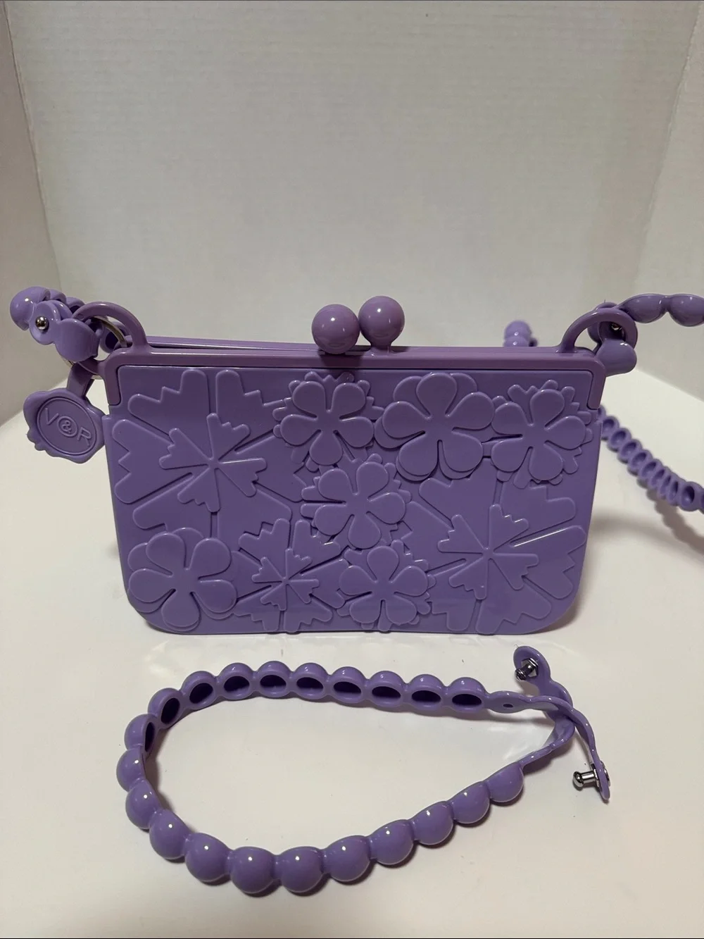 Viktor & Rolf x Melissa Bloom 3D sandals with matching crossbody bag set